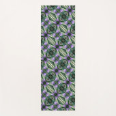 Abstract patroon van fijne paardebloemen yogamat (Voorkant)