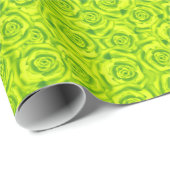 Abstract patroon van florale rozen cadeaupapier (Rol Hoek)