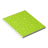 Abstract patroon van florale rozen notitieblok (Schuin)