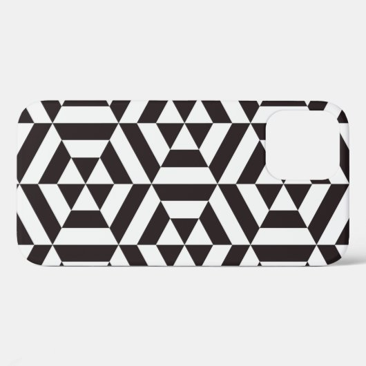 Abstract patroon van geometrische hexagon naadloos Case-Mate iPhone case (Achterkant (horizontaal))