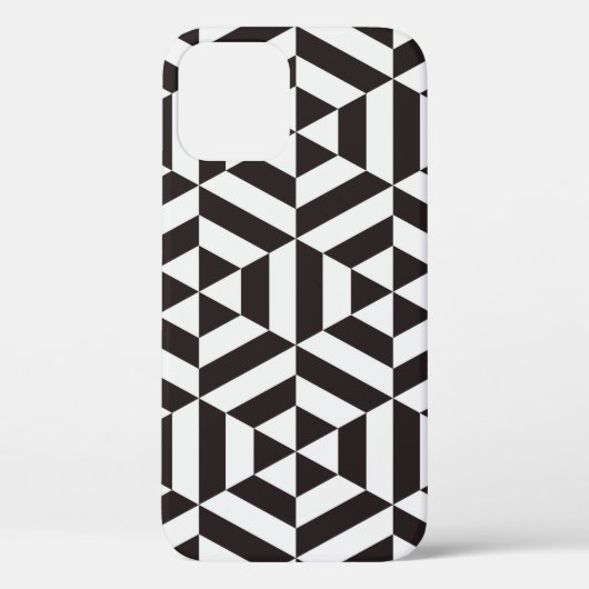 Abstract patroon van geometrische hexagon naadloos Case-Mate iPhone case (Achterkant)
