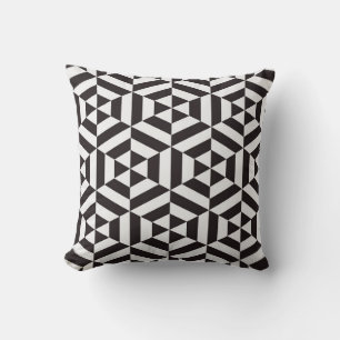 Abstract patroon van geometrische hexagon naadloos kussen