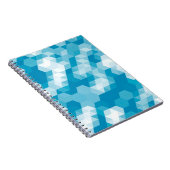 Abstract patroon van geometrische vormelementen ba notitieboek (Rechterzijde)