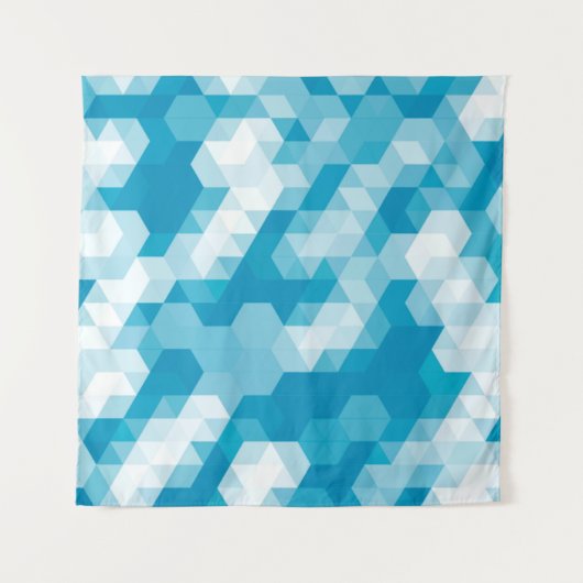 Abstract patroon van geometrische vormelementen ba wandkleed (Voorkant)