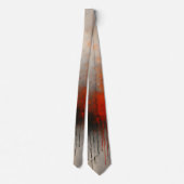Abstract patroon van gesmolten energie stropdas (Achterkant)