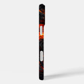Abstract patroon van gesmolten lavastroom Case-Mate iPhone case (Achterkant / Rechts)