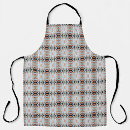 Abstract patroon van gespleten uiteinden en zachte schort