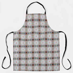 Abstract patroon van gespleten uiteinden en zachte schort