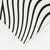 Abstract patroon van golvende strepen of van gegol fleece deken (Hoek)