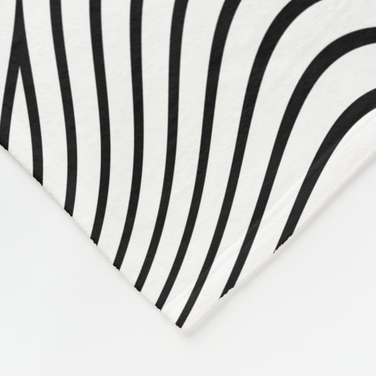 Abstract patroon van golvende strepen of van gegol fleece deken (Hoek)