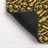 Abstract patroon van goud folie muismat (Hoek)
