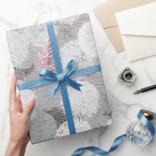 abstract patroon van hedendaagse cirkelverf cadeaupapier