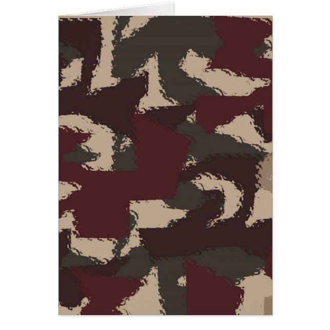 Abstract patroon van militaire camouflage (Voorkant)