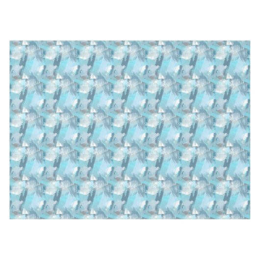 abstract patroon van penseelstreken. tafelkleed (Voorkant (Horizontaal))