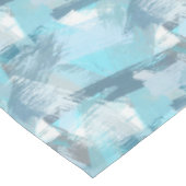 abstract patroon van penseelstreken. tafelkleed (Gekanteld)