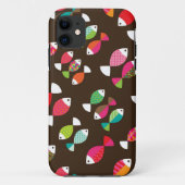 Abstract patroon van retrovis onder water 2 Case-Mate iPhone case (Achterkant)
