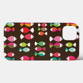Abstract patroon van retrovis onder water 2 Case-Mate iPhone case (Achterkant (horizontaal))