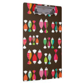 Abstract patroon van retrovis onder water 2 klembord (Rechts)