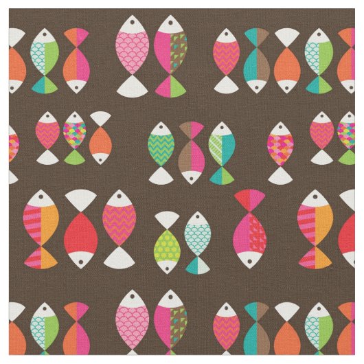 Abstract patroon van retrovis onder water 2 stof (Close Up)