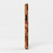 Abstract patroon van rode en goudflens Case-Mate iPhone case (Achterkant/rechts)