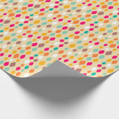 Abstract patroon van stijl Retro Cadeaupapier (Hoek)