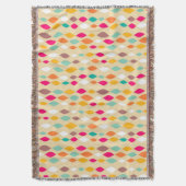 Abstract patroon van stijl Retro Deken (Voorkant Verticaal)