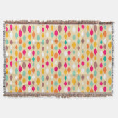 Abstract patroon van stijl Retro Deken (Voorkant)