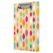 Abstract patroon van stijl Retro Klembord (Links)