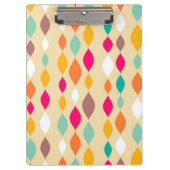Abstract patroon van stijl Retro Klembord (Voorkant)