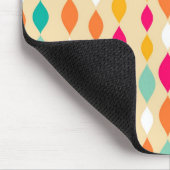 Abstract patroon van stijl Retro Muismat (Hoek)