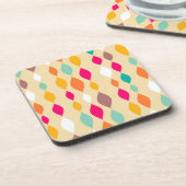 Abstract patroon van stijl Retro Onderzetter (Linkerzijde)