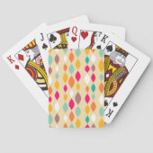 Abstract patroon van stijl Retro Pokerkaarten (Achterkant)