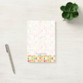 Abstract patroon van stijl Retro Post-it® Notes (Kantoor)