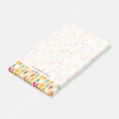 Abstract patroon van stijl Retro Post-it® Notes (Schuin)