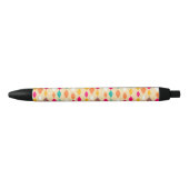 Abstract patroon van stijl Retro Zwarte Inkt Pen (Voorkant)