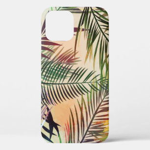 Abstract patroon van tropische planten. illustrat Case-Mate iPhone case