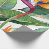 abstract patroon van uitwerpselen bloemen met fell cadeaupapier (Hoek)