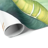 abstract patroon van uitwerpselen bloemen met fell cadeaupapier (Rol Hoek)