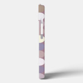 Abstract patroon van verbindingscirkels Case-Mate iPhone case (Achterkant / Links)