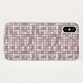 Abstract patroon van verbindingscirkels Case-Mate iPhone case (Achterkant (horizontaal))
