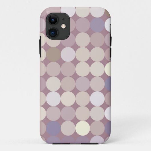 Abstract patroon van verbindingscirkels Case-Mate iPhone case (Achterkant)