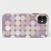 Abstract patroon van verbindingscirkels Case-Mate iPhone case (Achterkant (horizontaal))