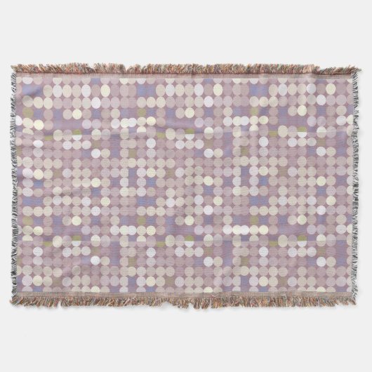 Abstract patroon van verbindingscirkels deken (Voorkant)