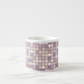 Abstract patroon van verbindingscirkels espresso kop (Voorkant)