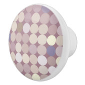 Abstract patroon van verbindingscirkels keramische knop (Rechts)