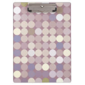 Abstract patroon van verbindingscirkels klembord (Voorkant)