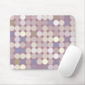 Abstract patroon van verbindingscirkels muismat (Met muis)