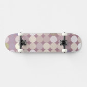 Abstract patroon van verbindingscirkels skateboard (Horizontaal)