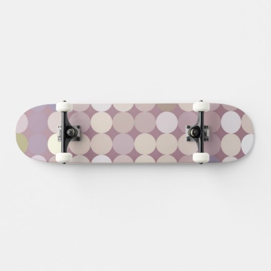 Abstract patroon van verbindingscirkels skateboard (Horizontaal)