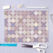 Abstract patroon van verbindingscirkels tissuepapier (Craft)